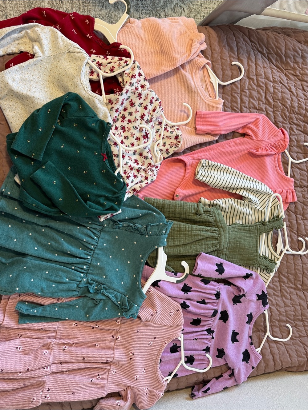 Carter's Mixed Color Girls One-Piece Dresses and Rompers